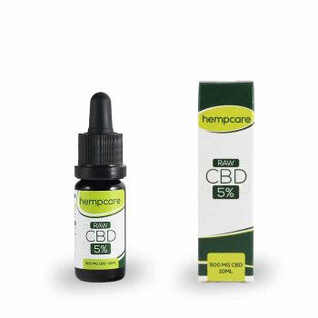 Raw Hempcare CBD 5% 10ml compleet front view