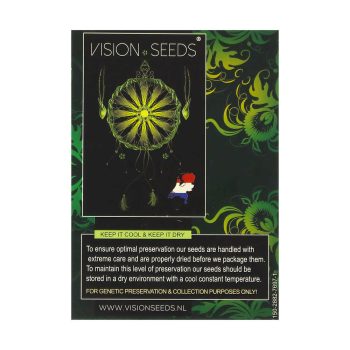 ? Vision Seeds Gefeminiseerd Wietzaadjes LAMBS BREATH X AK-49 Smartific 2014250/2014249