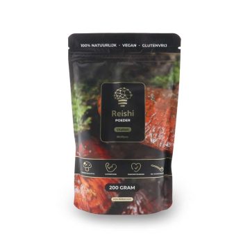 Reishi 200 gram front pouch